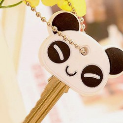 étui pour clé panda kawaii