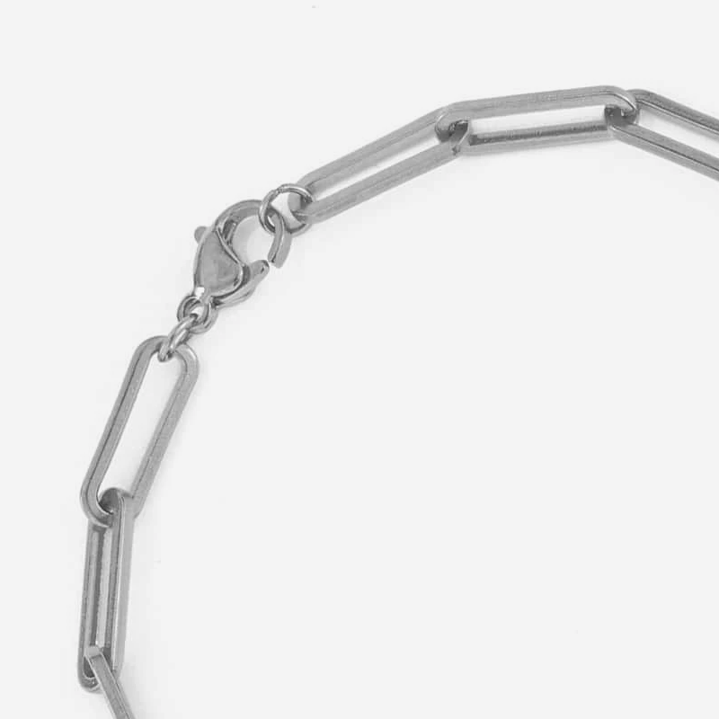 bracelet chaîne acier inoxydable