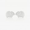 boucles d'oreilles mouton argent discrètes