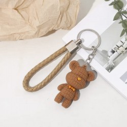 porte clés nounours marron