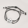 2 bracelets best friend 2 moitiés de coeur