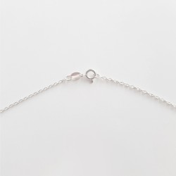 chaîne pendentif acier inoxydable croix