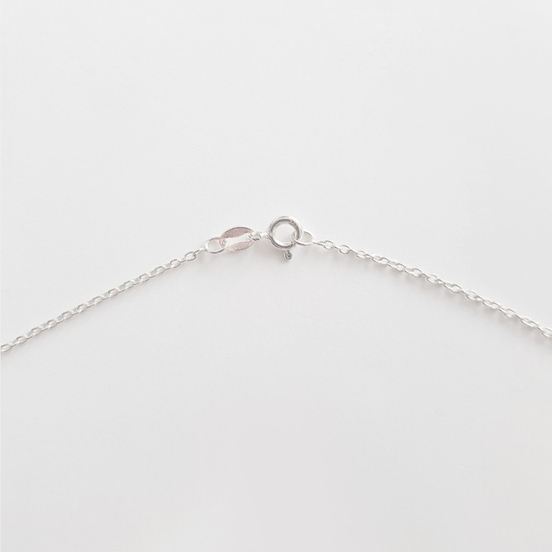 chaîne pendentif acier inoxydable croix