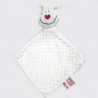 doudou coton minky fabriqué en france blanc