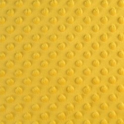 doudou création unique coton moutarde