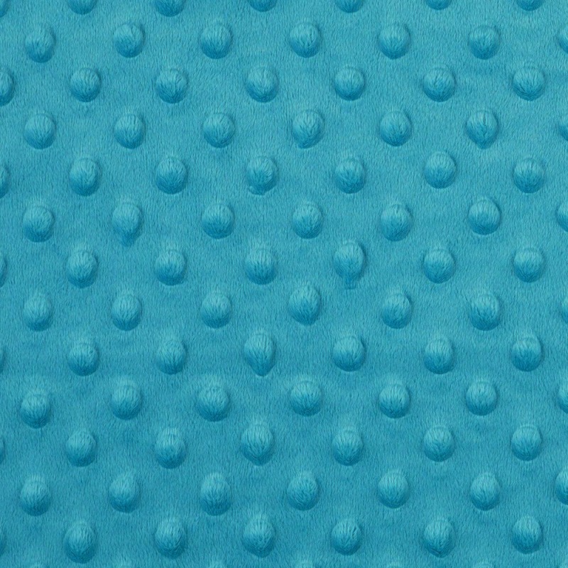 doudou création unique coton bleu vif