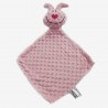 doudou coton Oeko-Tex fabriqué en france rose fushia