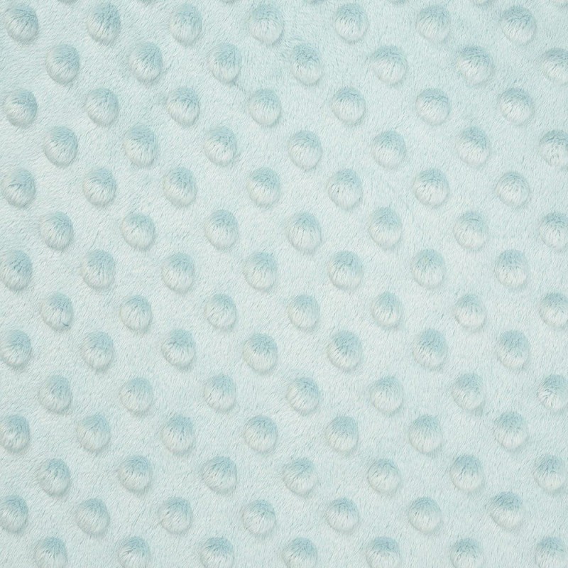 doudou création unique coton bleu pale
