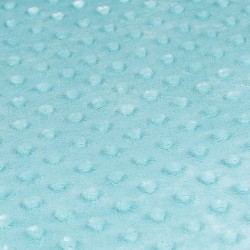 doudou création unique coton bleu clair