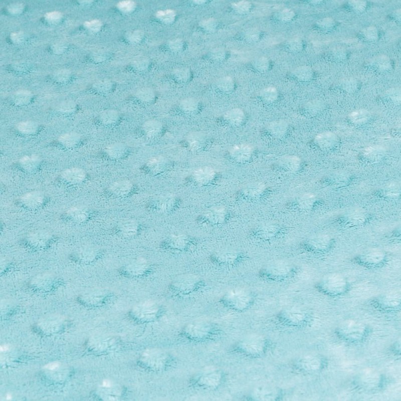 doudou création unique coton bleu clair