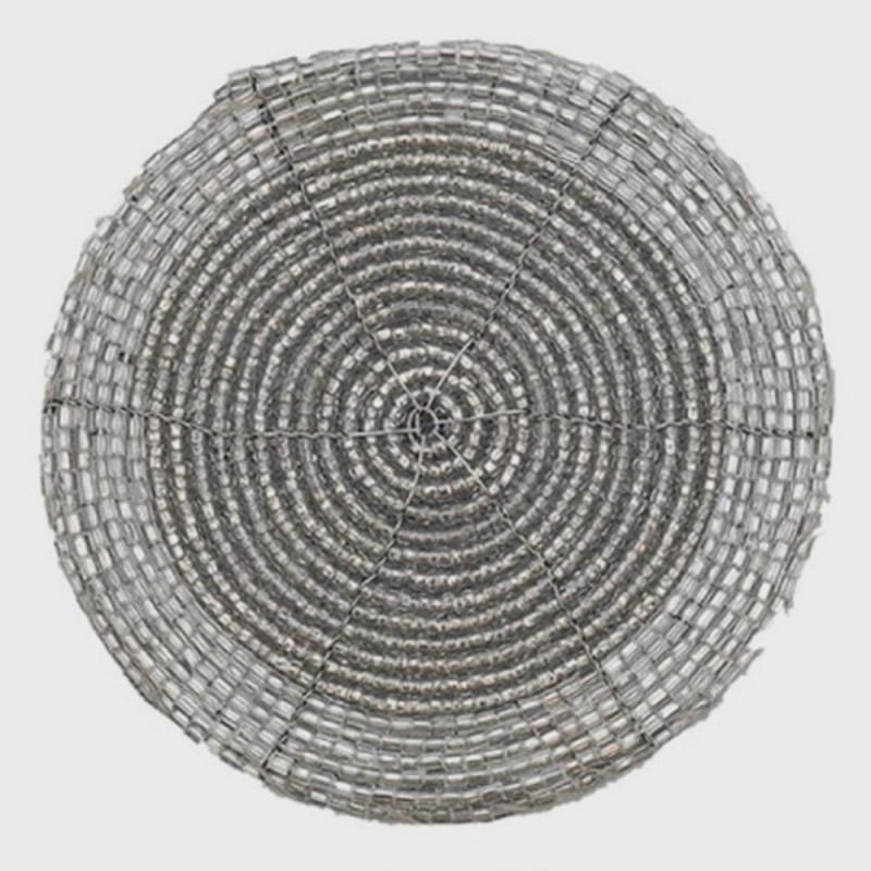 sous verre gris clair en perle cadeau par cher